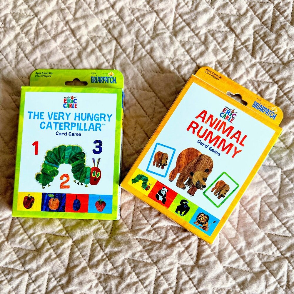BRIARPATCH The World of Eric Carle Card Game Bundle NIB